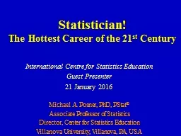 Statistician!