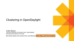 Clustering in OpenDaylight