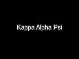 Kappa Alpha Psi