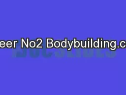 Sheer No2 Bodybuilding.com