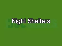 Night Shelters