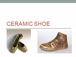Ceramic shoe