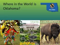 Where in the World is Oklahoma?