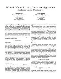 Fig.1.AcausalBayesiannetworkdepictingtheabstractmodelofplayergameinter