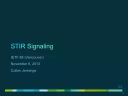 STIR Signaling
