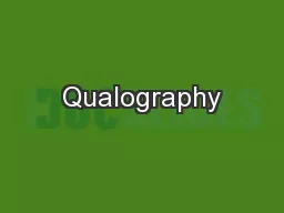Qualography