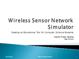 Wireless Sensor Network Simulator