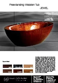Freestanding Wooden Tub