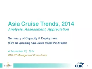 Asia Cruise Trends   Analysis Assessment Appreciation