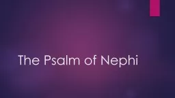 The Psalm of Nephi