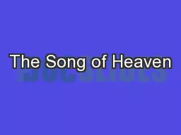The Song of Heaven