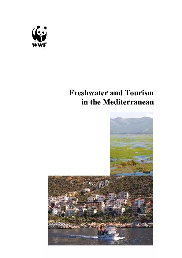 Freshwater and Tourismin the Mediterranean