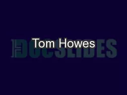 Tom Howes