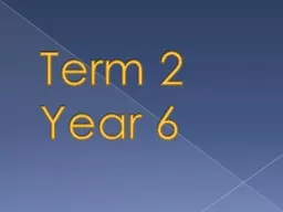Term 2      Year 6