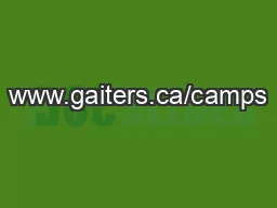 www.gaiters.ca/camps