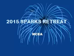2015 SPARKS RETREAT