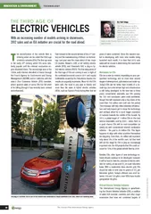 THE THIRD AGE OF ELECTRIC VEHICLES With an increasing