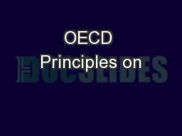 OECD Principles on