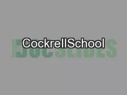 CockrellSchool