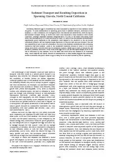 WATER RESOURCES RESEARCH, VOL. 25, NO. 6, PAGES 1303-1319, JUNE 1989 S
