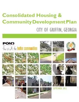 CITY OF GRIFFIN, GEORGIACommunity Development Plan