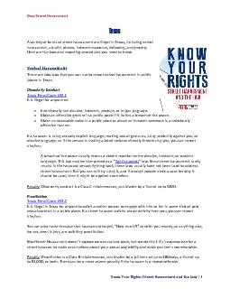 Know Your Rights: S