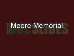 Moore Memorial
