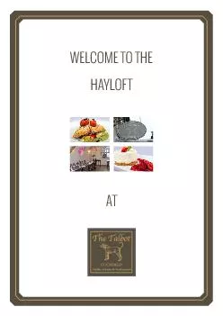 WELCOME TO THE HAYLOFT FUNCTION ROOMSituated in the heart of Cuckfield