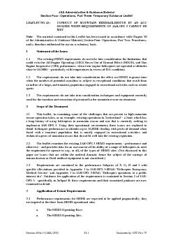 JAA Administrative & Guidance MaterialSection Four: Operations, Part T