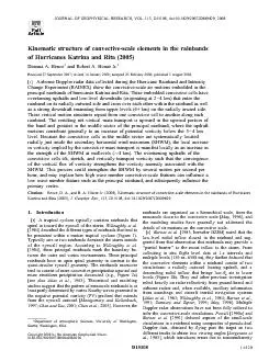 Kinematicstructureofconvective-scaleelementsintherainbands