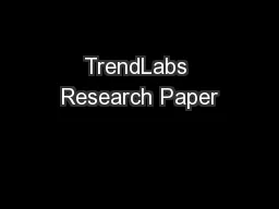 TrendLabs Research Paper