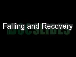 Falling and Recovery
