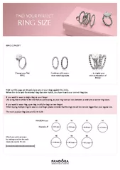 Print out this page on A and place one of your rings a