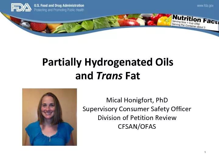 Partially Hydrogenated Oils