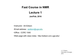 Fast Course in