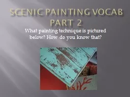 Scenic Painting Vocab Part 2