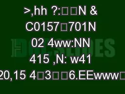 >,hh ?:N & C0157701N 02 4ww:NN 415 ,N: w41 O: 20,15 436.EEwww4