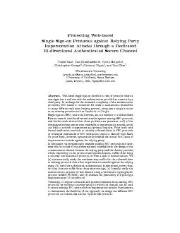 ProtectingWeb-basedSingleSign-onProtocolsagainstRelyingPartyImpersonat