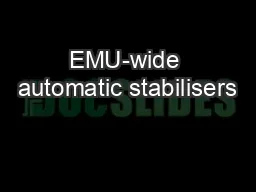 EMU-wide automatic stabilisers