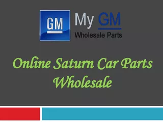 Online Saturn Car Parts Wholesale