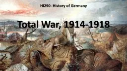 Total War, 1914-1918
