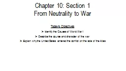 Chapter 10: Section 1