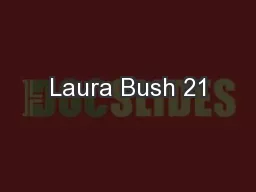 Laura Bush 21