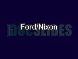 Ford/Nixon