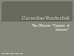 Cornelius Vanderbilt