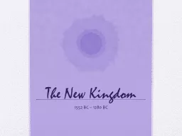 The New Kingdom