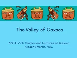 The Valley of Oaxaca