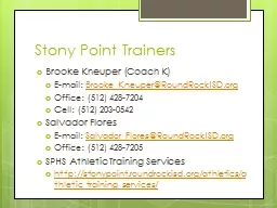 Stony Point Trainers