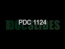 PDC 1124