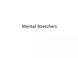 Mental Stretchers